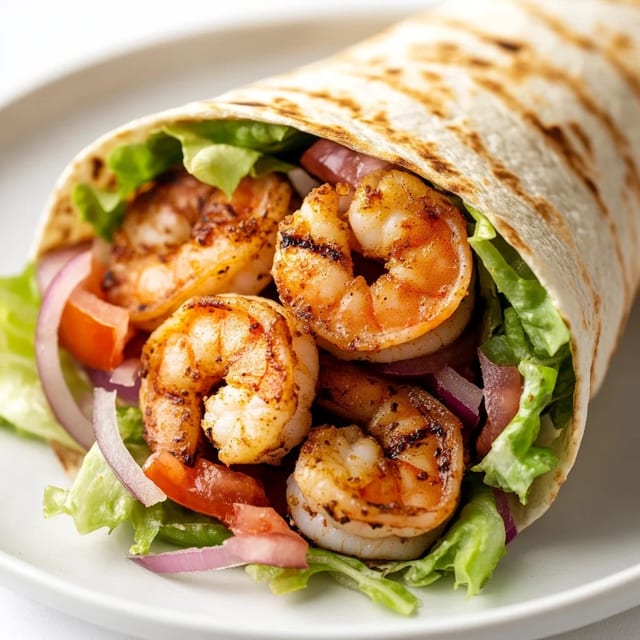 Grilled Jumbo Shrimp Wrap 8 Pc.