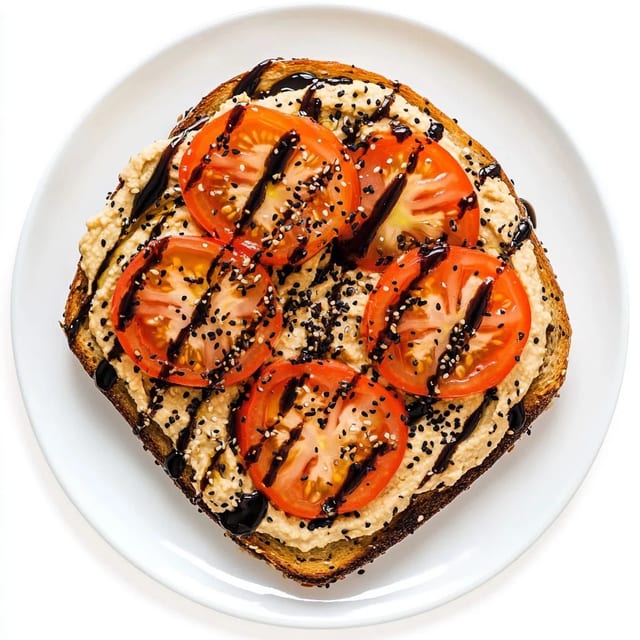 Hummus Toast.